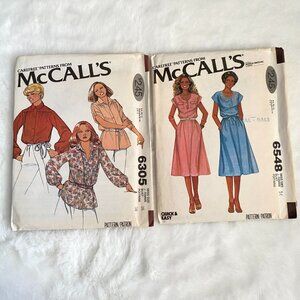 2 McCall's Sewing Patterns